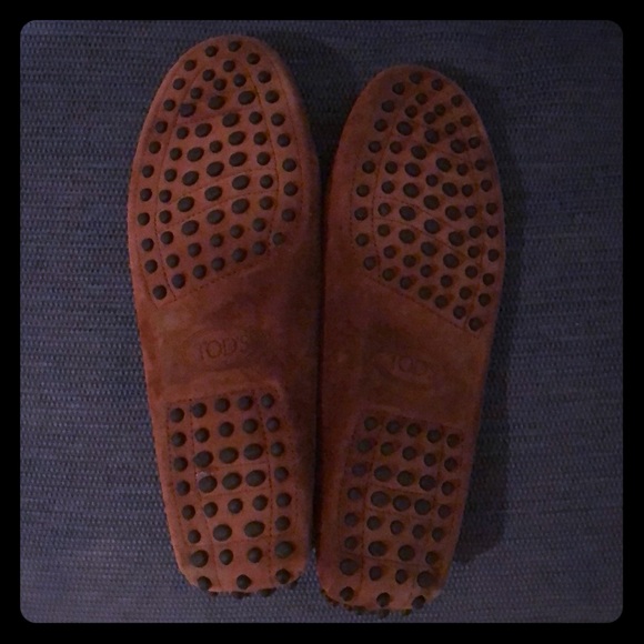 Tod’s Multi-Tone Suede Driving Loafer sz 9 - Picture 4 of 6